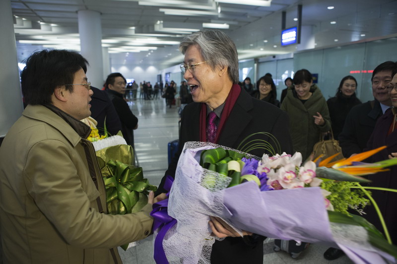 2014年12月14日韩国圣赞教会访问交流